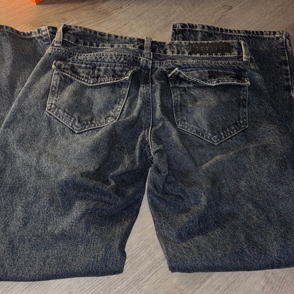 PacSun Dark Gray Straight Leg Jeans